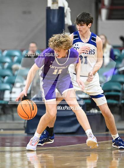 Thumbnail 2 in Resurrection Christian vs. Lutheran (CHSAA 4A Final 4) photogallery.