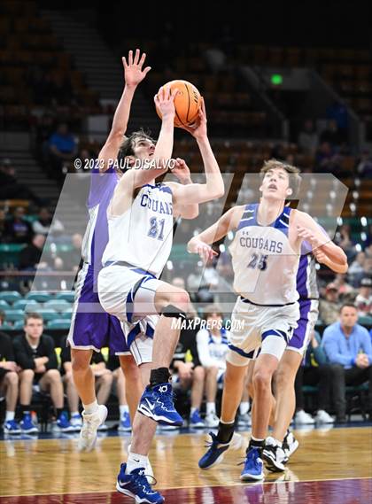 Thumbnail 2 in Resurrection Christian vs. Lutheran (CHSAA 4A Final 4) photogallery.