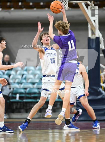 Thumbnail 1 in Resurrection Christian vs. Lutheran (CHSAA 4A Final 4) photogallery.