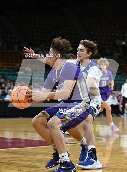 Thumbnail 1 in Resurrection Christian vs. Lutheran (CHSAA 4A Final 4) photogallery.