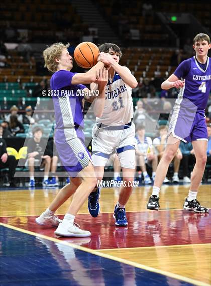 Thumbnail 2 in Resurrection Christian vs. Lutheran (CHSAA 4A Final 4) photogallery.