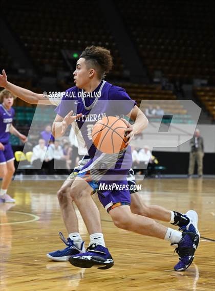 Thumbnail 2 in Resurrection Christian vs. Lutheran (CHSAA 4A Final 4) photogallery.