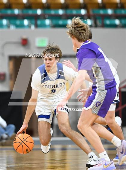 Thumbnail 1 in Resurrection Christian vs. Lutheran (CHSAA 4A Final 4) photogallery.