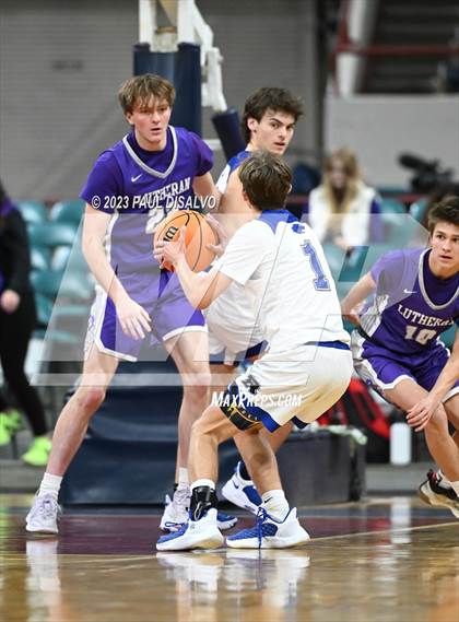 Thumbnail 2 in Resurrection Christian vs. Lutheran (CHSAA 4A Final 4) photogallery.
