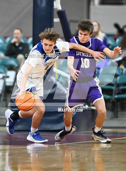 Thumbnail 1 in Resurrection Christian vs. Lutheran (CHSAA 4A Final 4) photogallery.