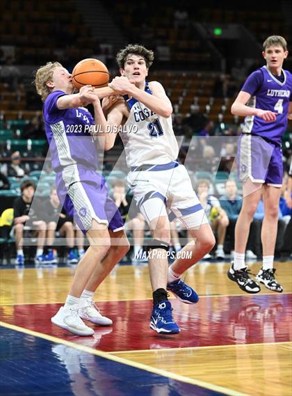 Thumbnail 2 in Resurrection Christian vs. Lutheran (CHSAA 4A Final 4) photogallery.