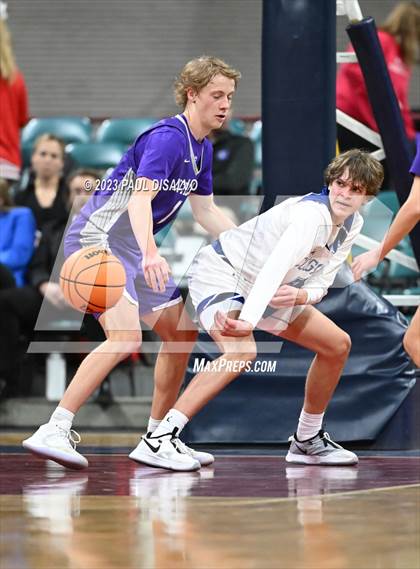Thumbnail 2 in Resurrection Christian vs. Lutheran (CHSAA 4A Final 4) photogallery.