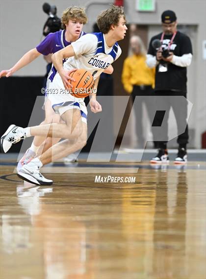 Thumbnail 2 in Resurrection Christian vs. Lutheran (CHSAA 4A Final 4) photogallery.
