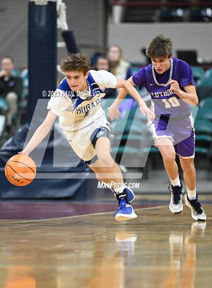 Thumbnail 3 in Resurrection Christian vs. Lutheran (CHSAA 4A Final 4) photogallery.