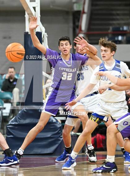 Thumbnail 1 in Resurrection Christian vs. Lutheran (CHSAA 4A Final 4) photogallery.