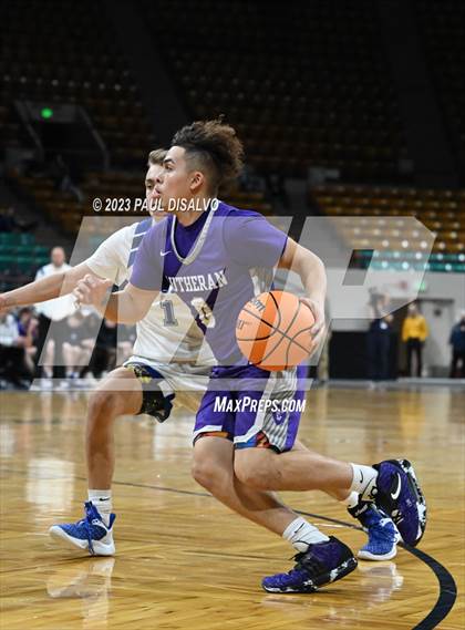 Thumbnail 1 in Resurrection Christian vs. Lutheran (CHSAA 4A Final 4) photogallery.