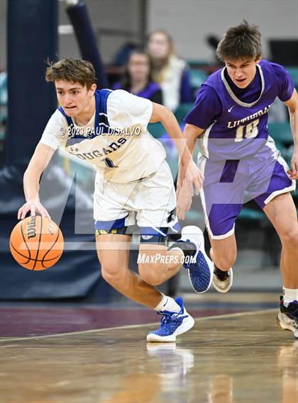 Thumbnail 1 in Resurrection Christian vs. Lutheran (CHSAA 4A Final 4) photogallery.