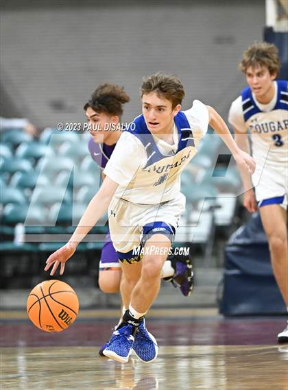 Thumbnail 1 in Resurrection Christian vs. Lutheran (CHSAA 4A Final 4) photogallery.