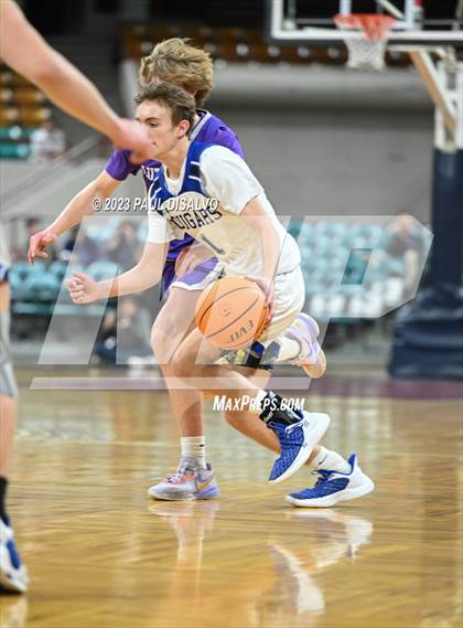 Thumbnail 2 in Resurrection Christian vs. Lutheran (CHSAA 4A Final 4) photogallery.
