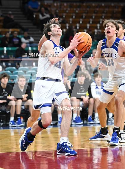 Thumbnail 3 in Resurrection Christian vs. Lutheran (CHSAA 4A Final 4) photogallery.