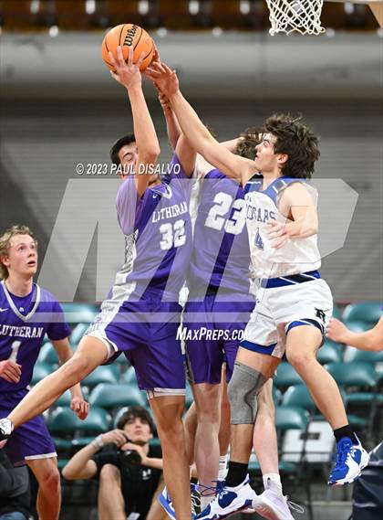 Thumbnail 1 in Resurrection Christian vs. Lutheran (CHSAA 4A Final 4) photogallery.