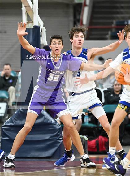 Thumbnail 2 in Resurrection Christian vs. Lutheran (CHSAA 4A Final 4) photogallery.