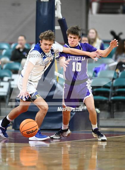 Thumbnail 3 in Resurrection Christian vs. Lutheran (CHSAA 4A Final 4) photogallery.
