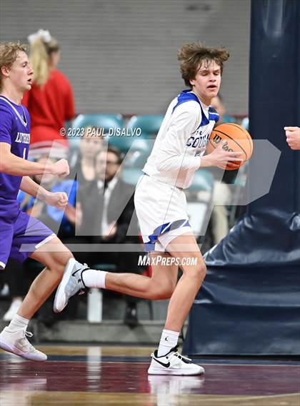 Thumbnail 2 in Resurrection Christian vs. Lutheran (CHSAA 4A Final 4) photogallery.