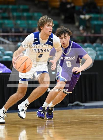 Thumbnail 2 in Resurrection Christian vs. Lutheran (CHSAA 4A Final 4) photogallery.