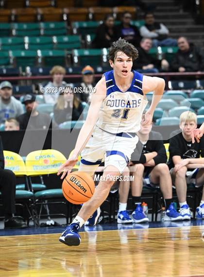 Thumbnail 2 in Resurrection Christian vs. Lutheran (CHSAA 4A Final 4) photogallery.