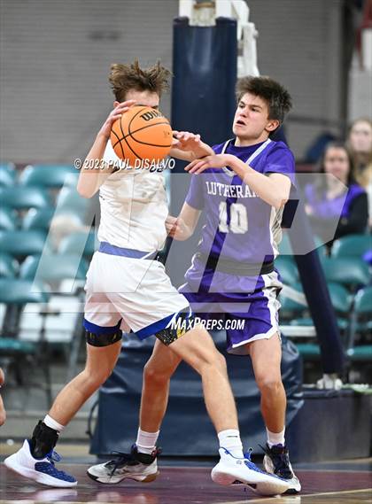 Thumbnail 3 in Resurrection Christian vs. Lutheran (CHSAA 4A Final 4) photogallery.