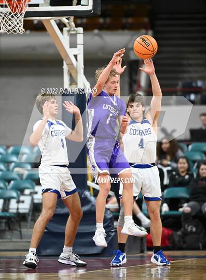 Thumbnail 1 in Resurrection Christian vs. Lutheran (CHSAA 4A Final 4) photogallery.