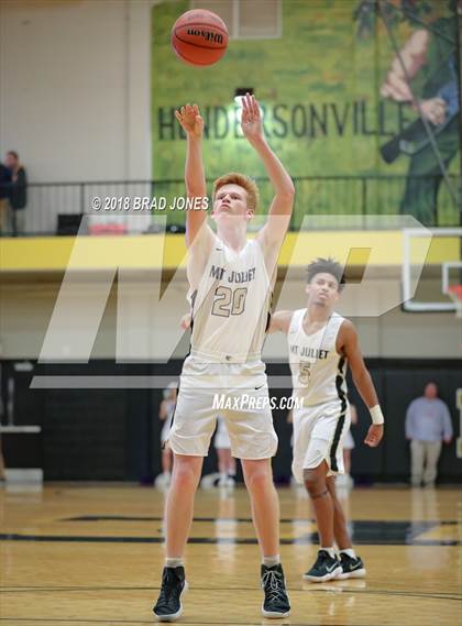 Thumbnail 2 in Mount Juliet vs Portland (TSSAA District 9-AAA Quarterfinal) photogallery.