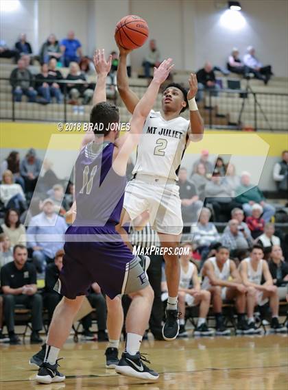 Thumbnail 2 in Mount Juliet vs Portland (TSSAA District 9-AAA Quarterfinal) photogallery.
