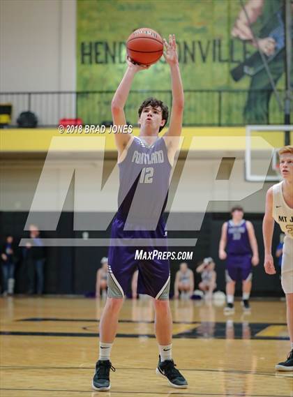 Thumbnail 3 in Mount Juliet vs Portland (TSSAA District 9-AAA Quarterfinal) photogallery.