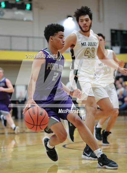 Thumbnail 2 in Mount Juliet vs Portland (TSSAA District 9-AAA Quarterfinal) photogallery.