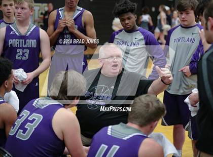 Thumbnail 2 in Mount Juliet vs Portland (TSSAA District 9-AAA Quarterfinal) photogallery.