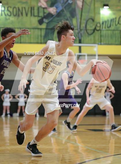 Thumbnail 2 in Mount Juliet vs Portland (TSSAA District 9-AAA Quarterfinal) photogallery.