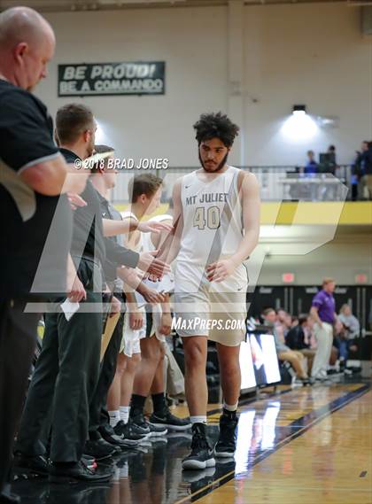 Thumbnail 3 in Mount Juliet vs Portland (TSSAA District 9-AAA Quarterfinal) photogallery.