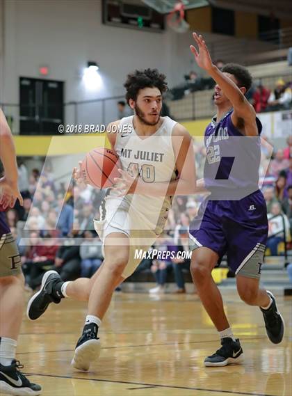 Thumbnail 3 in Mount Juliet vs Portland (TSSAA District 9-AAA Quarterfinal) photogallery.