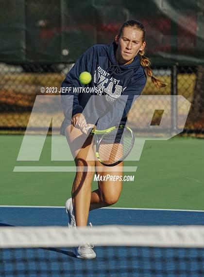 Thumbnail 1 in NCHSAA 1A Dual Team Tennis Championship photogallery.