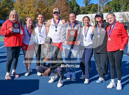 Thumbnail 2 in NCHSAA 1A Dual Team Tennis Championship photogallery.