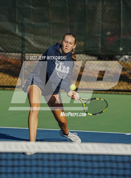 Thumbnail 3 in NCHSAA 1A Dual Team Tennis Championship photogallery.