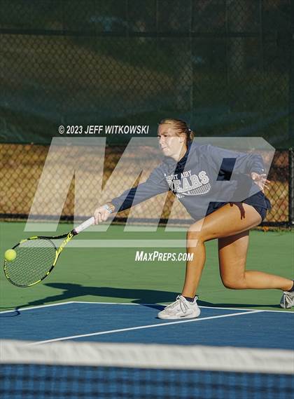 Thumbnail 2 in NCHSAA 1A Dual Team Tennis Championship photogallery.