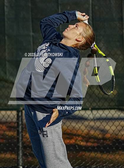Thumbnail 2 in NCHSAA 1A Dual Team Tennis Championship photogallery.