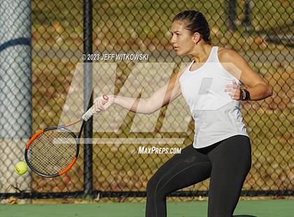Thumbnail 3 in NCHSAA 1A Dual Team Tennis Championship photogallery.