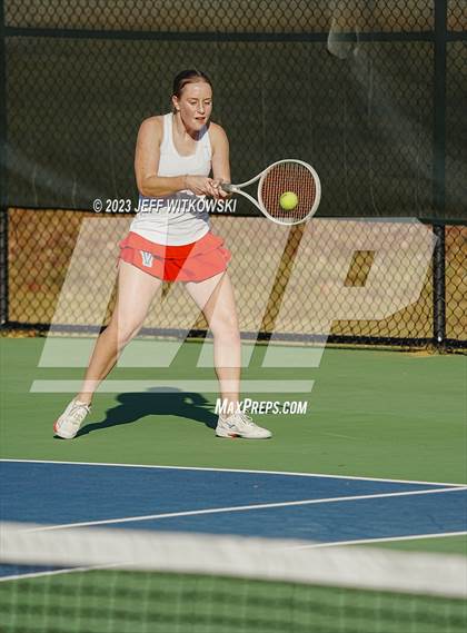 Thumbnail 2 in NCHSAA 1A Dual Team Tennis Championship photogallery.