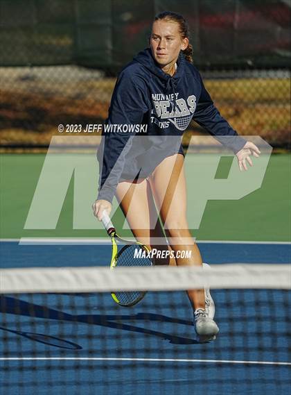 Thumbnail 1 in NCHSAA 1A Dual Team Tennis Championship photogallery.
