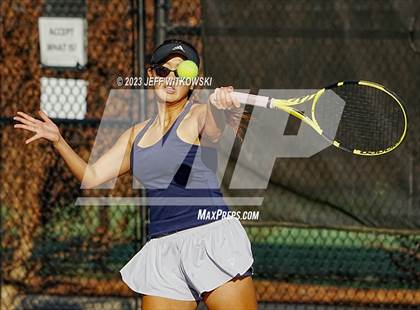 Thumbnail 3 in NCHSAA 1A Dual Team Tennis Championship photogallery.
