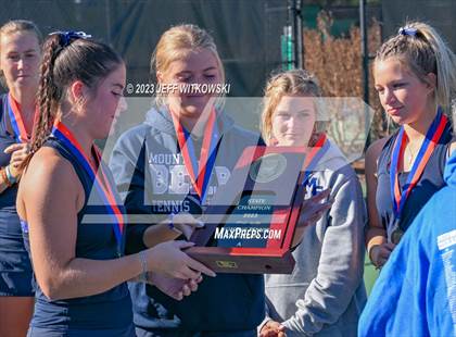 Thumbnail 3 in NCHSAA 1A Dual Team Tennis Championship photogallery.