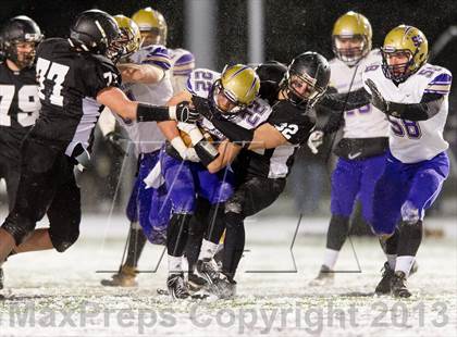 Thumbnail 3 in Homer-Center vs. Bishop Guilfoyle (PIAA Class A 1st Round) photogallery.