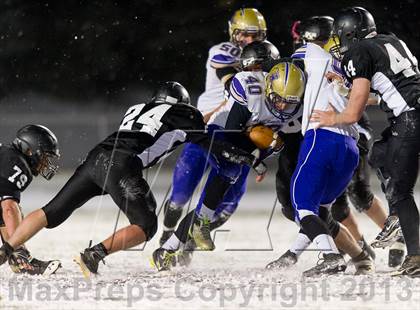 Thumbnail 2 in Homer-Center vs. Bishop Guilfoyle (PIAA Class A 1st Round) photogallery.