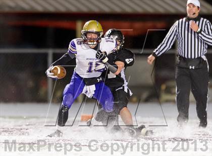 Thumbnail 3 in Homer-Center vs. Bishop Guilfoyle (PIAA Class A 1st Round) photogallery.