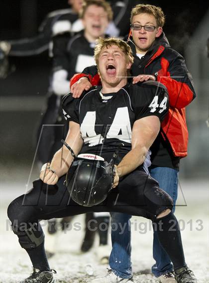 Thumbnail 3 in Homer-Center vs. Bishop Guilfoyle (PIAA Class A 1st Round) photogallery.