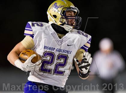 Thumbnail 2 in Homer-Center vs. Bishop Guilfoyle (PIAA Class A 1st Round) photogallery.